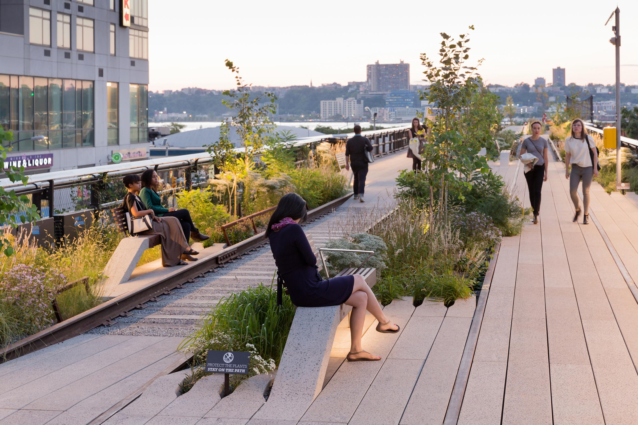 High Line Trail Height